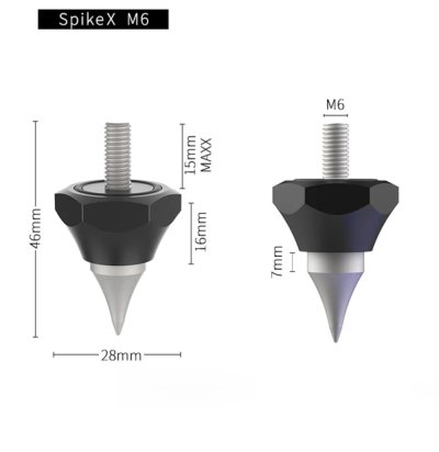 Audio Bastion SPIKE X / FOR SPEAKER SPIKE PADS SHOES (Set 8 pcs)