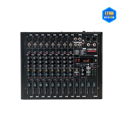 FONESTAR MIX-8PRO มิกเซอร์อนาล็อก 8 ช่องไมค์ มีเอฟเฟคในตัว FONESTAR MIX-8PRO มิกเซอร์อนาล็อก 8 ช่องไมค์ มีเอฟเฟคในตัว
