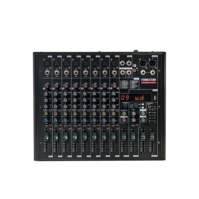 FONESTAR MIX-8PRO มิกเซอร์อนาล็อก 8 ช่องไมค์ มีเอฟเฟคในตัว FONESTAR MIX-8PRO มิกเซอร์อนาล็อก 8 ช่องไมค์ มีเอฟเฟคในตัว