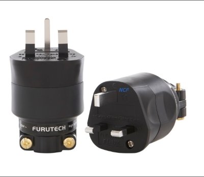 FURUTECH FI-UK1363NCF-N1(G) - Top-of-the-Line UK Mains Connector