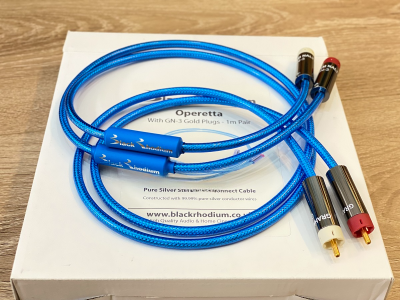 Black Rhodium Operetta RCA Interconnect 1M