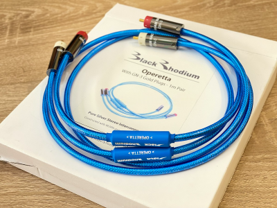 Black Rhodium Operetta RCA Interconnect 1M
