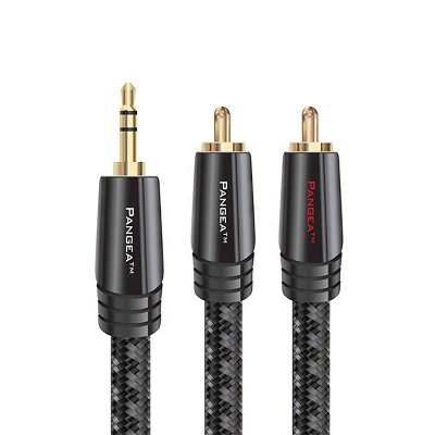 Pangea Audio Premier Interconnect Cable, 3.5mm to RCA