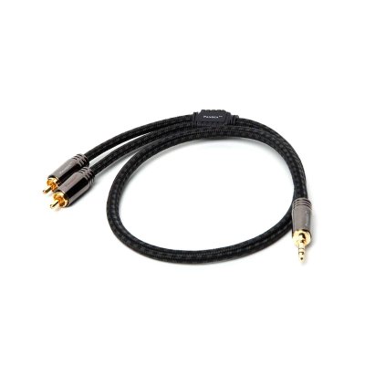 Pangea Audio Premier Interconnect Cable, 3.5mm to RCA