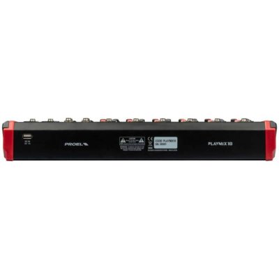 PROEL PLAYMIX10 | มิกเซอร์ อนาล็อก 10 ชาแนล 6 MONO 2 STEREO