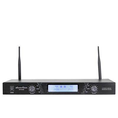 SOUNDVISION DW-240D/BT (LV) ชุดไมค์ลอยดิจิตอล หนีบปกเสื้อ แบบ 2.4GHz