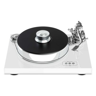 Pro-Ject Signature 10 (ไม่มีหัวเข็ม) (High Gloss White)