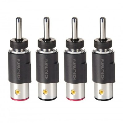 FURUTECH FT-212(R) - High End Performance Banana Connector (4 pcs./set)