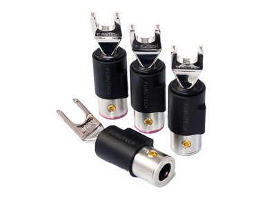 FURUTECH FT-211(R) -High End Performance Spade Connector (4 pcs./set)