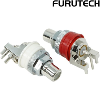 FURUTECH FP-908(R) - High End Performance PCB mount RCA Socket (2 pcs/set)