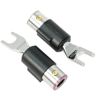 FURUTECH FT-211(R) -High End Performance Spade Connector (4 pcs./set)