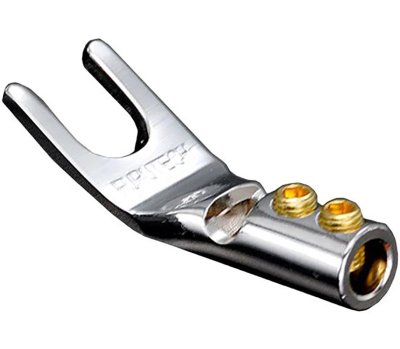 FURUTECH FP-201(R) - High Performance Audio Spade Terminals (4 pcs./set)