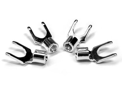 FURUTECH FP-203(R) - High Performance Audio Spade Terminals (4 pcs./set)