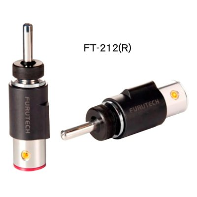 FURUTECH FT-212(R) - High End Performance Banana Connector (4 pcs./set)