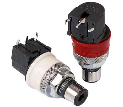 FURUTECH FT-909(R) - High End Performance RCA sockets for PCB (2 pcs/set)