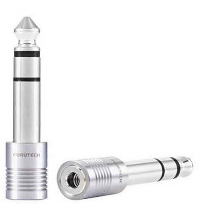FURUTECH F63-S(R) - High Performance Headphone Plug Adapter 6.3mm to 3.5mm