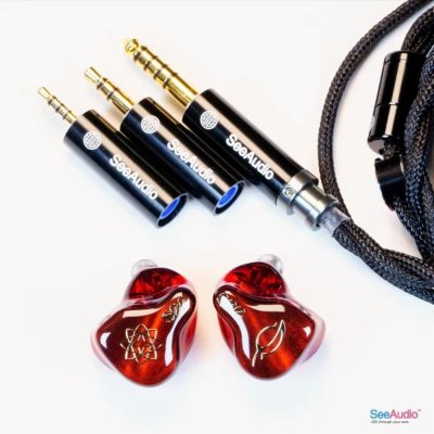 See Audio Bravery Limited หูฟัง IEMs 4 ไดรเวอร์ รุ่นพิเศษ