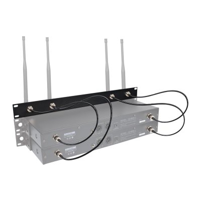 SOUNDVISION RKT-4A / Rack kit 4 antennas for wireless microphone systems