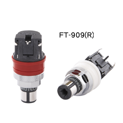 FURUTECH FT-909(R) - High End Performance RCA sockets for PCB (2 pcs/set)