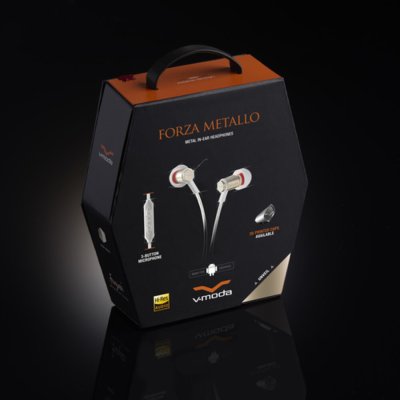V-MODA Forza Metallo In-Ear Headphones with In-Line Mic and Remote Control (Android)