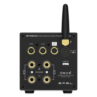 SMSL SA300 AMP ตั้งโต๊ะระดับ Hi-Res รองรับ Bluetooth5.0