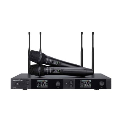 SOUNDVISION SU-990D/HTP PLUS ไมค์ไร้สายคู่ 2 ย่าน 694.5-02.7 และ 748.3-757.7 MHz ระยะ 120 เมตร