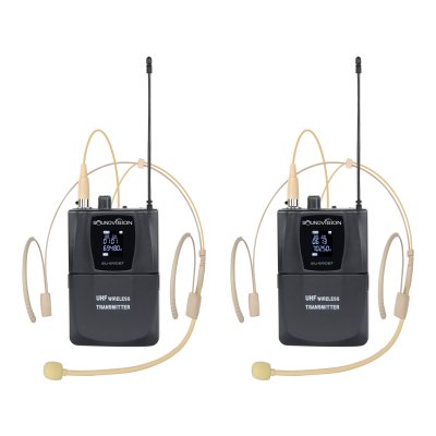 SOUNDVISION SU-890D-ll/BT (HW-X) ชุดไมค์ลอยดิจิตอล คาดศรีษะคู่ ย่าน UHF คลื่นความถี่ 694.5 – 702.7MHz