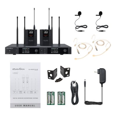 SOUNDVISION SU-990D/BTP  - DIGITAL WIRELESS MICROPHONES SYSTEM