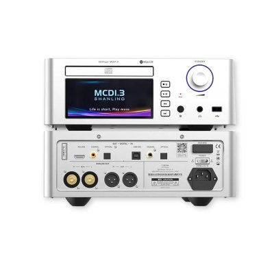 Shanling MCD1.3 เครื่องเล่นซีดีดิจิตอลชิป AK4499EX+TPA6120 รองรับ MQA-CD, LDAC