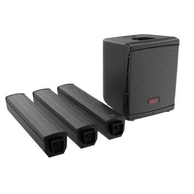 HH Electronics TENSOR-GO Battery powered Column Array System - 800W - Transport covers included