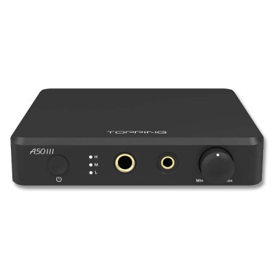 Topping A50III Headphone Amplifier ตั้งโต๊ะ โมดูล NFCA กำลังขับสูง รองรับ Hi-Res