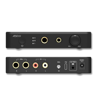 Topping A50III Headphone Amplifier ตั้งโต๊ะ โมดูล NFCA กำลังขับสูง รองรับ Hi-Res