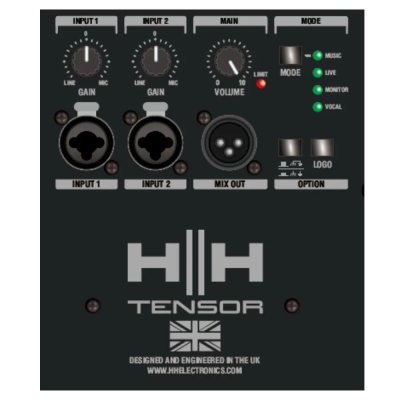 HH Electronics TRE-1201 Active moulded speaker - 1400W - 12 inch LF driver + 1 inch CD - DSP