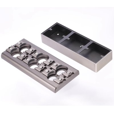 Audio Bastion ATLAS POWER SOCKET อุปกรณ์รับหัวปลั๊กไฟ  Socket (aluminum alloy) | Wall Plug Panel Fixed Line Clip