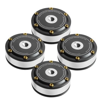 Audio Bastion Titan Silencer  Speaker Spike Pad, Amplifier Foot Pad, and Sound Dampening Weight