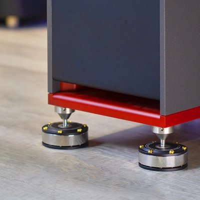 Audio Bastion Titan Silencer  Speaker Spike Pad, Amplifier Foot Pad, and Sound Dampening Weight