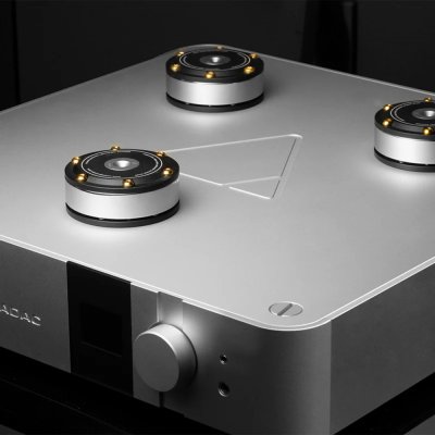 Audio Bastion Titan Silencer  Speaker Spike Pad, Amplifier Foot Pad, and Sound Dampening Weight