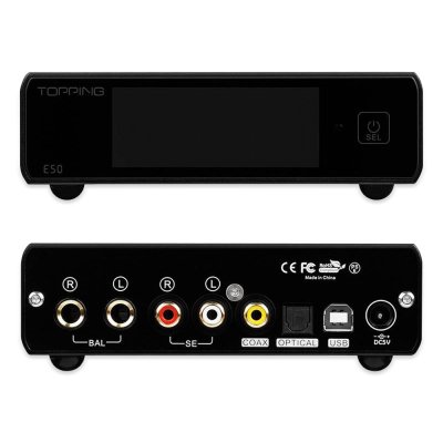 Topping E50 DAC ตั้งโต๊ะรองรับ MQA, Hi-Res
