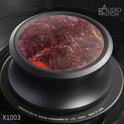 Audio Bastion Vinyl Record Weight Stabilizer with Protective Pad for All EP and LP Records