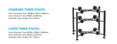 Audio Bastion X Rack Desktop System - Tempo Series DX-3