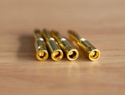 Banana Libra Audio Copper 24k Goldplate Pack 4 Pcs.