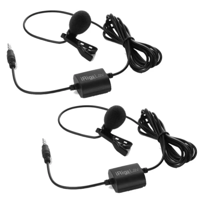 IK Multimedia iRig Mic Lav 2-Pack