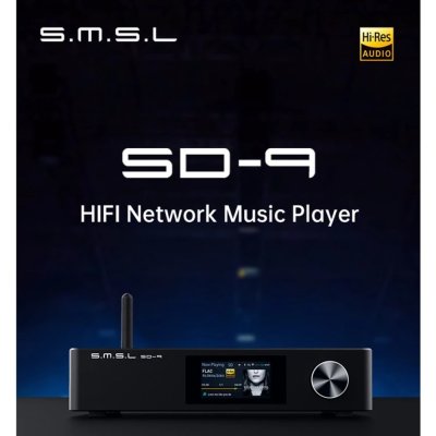 SMSL SD-9 DAP ตั้งโต๊ะระดับ Hi-Res รองรับ MQA