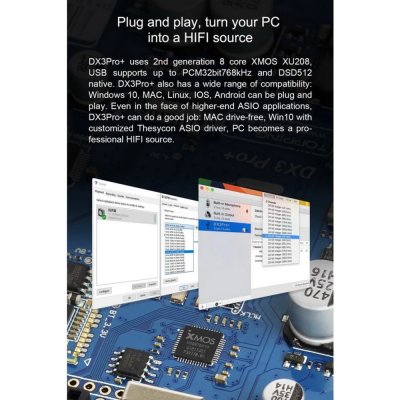 Topping DX3 PRO+ DAC&AMP ตั้งโต๊ะ รองรับ Dual Hi-Res
