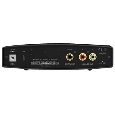 Shanling EH1 DAC/AMP ตั้งโต๊ะชิป CS43198 + SGM8262 x2 รองรับ 32bit/768kHz, Hi-Res