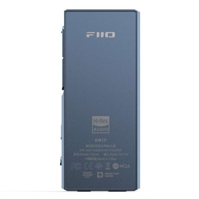 FiiO KA17 DAC/AMP พกพาชิป DAC คู่ ESS ES9069Q แอมป์ THX AAA 78+ รองรับ MQA