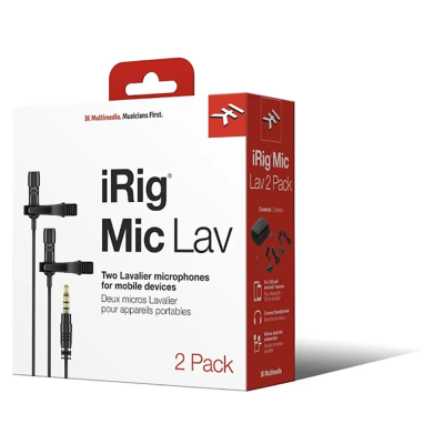IK Multimedia iRig Mic Lav 2-Pack