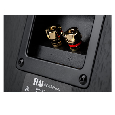 Elac Debut 3.0 / B-6.3 (Black) Bookshelf Speakers