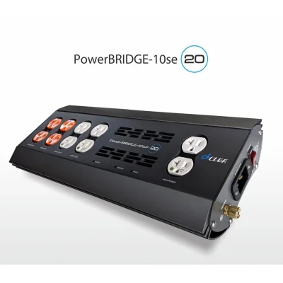 Clef Powerbridge-10 20A ปลั๊กรางกรองไฟ กันฟ้าผ่า ไฟกระชากแบบ 10 ช่องเสียบ