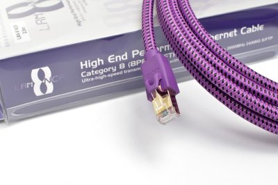 FURUTECH LAN-8 NCF Ethernet Cable - Ultimate High End Audio Grade Cat 8 LAN cable